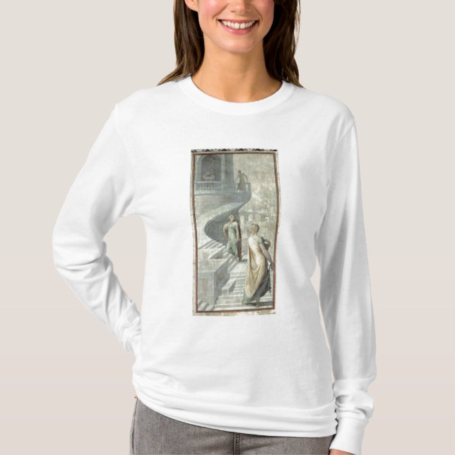 Camiseta Bathsheba que visita a David, c.1553 (Anverso)
