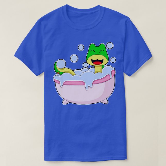 Camiseta Bathtube de serpientes (Diseño del anverso)