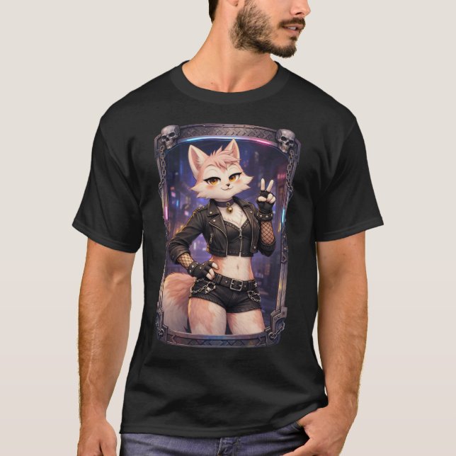 Camiseta Batido Lácteo Punk (Anverso)