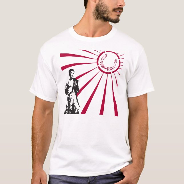 Camiseta Batidor T del cártel de la subida (Anverso)