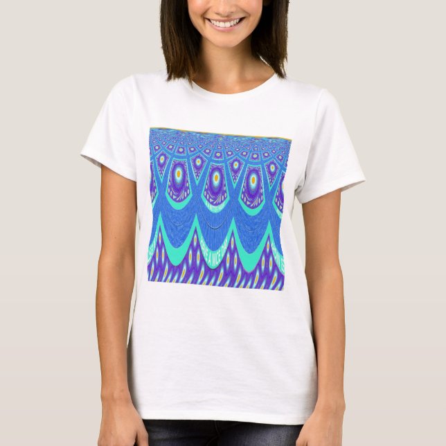 Camiseta batik azul (Anverso)