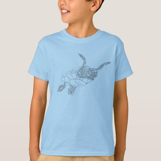 Camiseta Batimiento de la tortuga (Anverso)