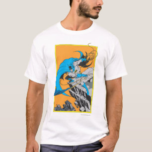 Camiseta Batman arroja Batarang a la azotea