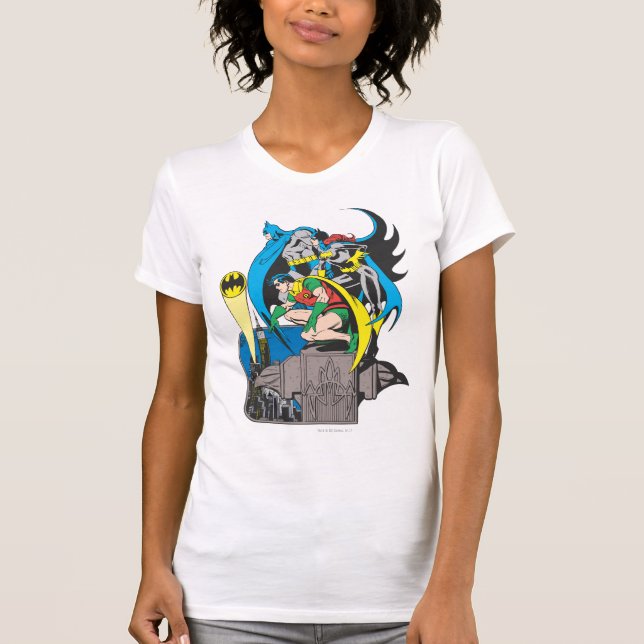 Camiseta Batman/Batgirl/Robin (Anverso)