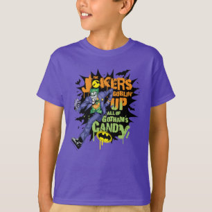 Camiseta Batman Bromista se desmorona todo el dulce de Go