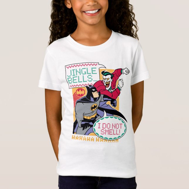 Camiseta Batman | Campanas de jingle, ¡No Huelo! (Anverso)