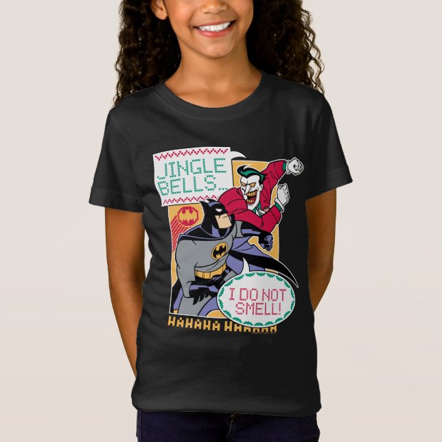 Camiseta Batman | Campanas de jingle, ¡No Huelo! (Anverso)