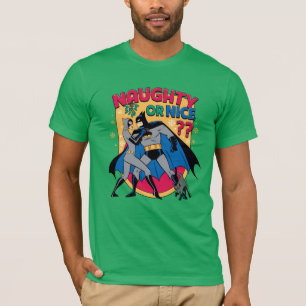 Camiseta Batman   Capataz De Mistletoe Naughe O Niza