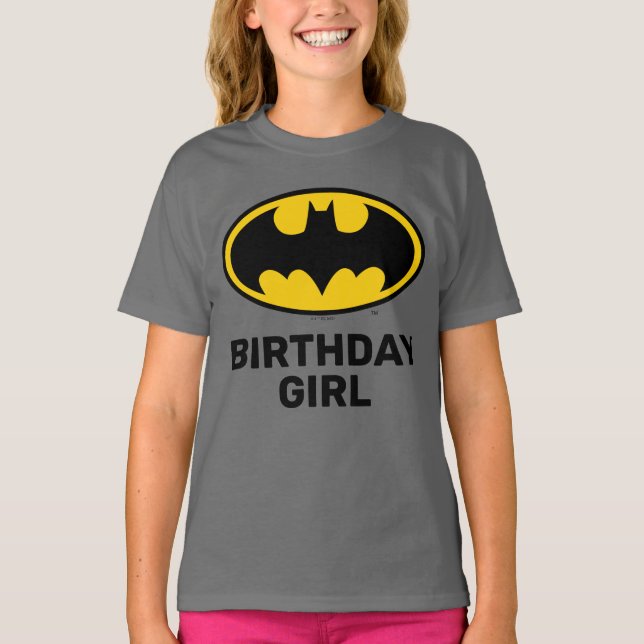 Camiseta Batman | Chica de cumpleaños (Anverso)