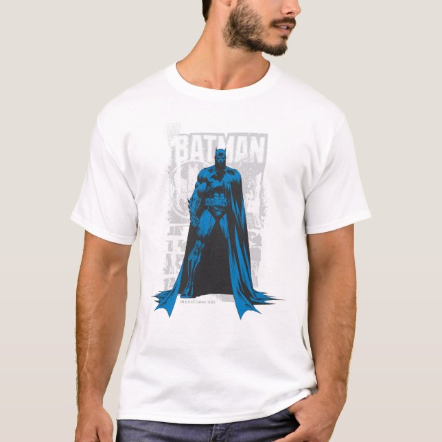 Camiseta Batman Comic - Vista completa vintage (Anverso)