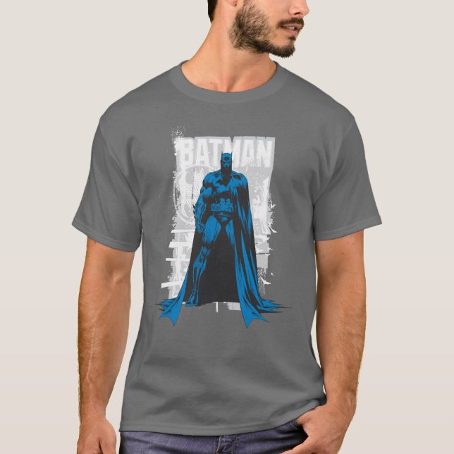 Camiseta Batman Comic - Vista completa vintage (Anverso)