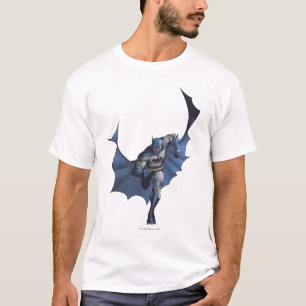 Camiseta Batman corre con una capa voladora