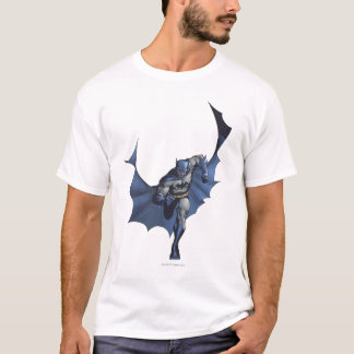 Camiseta Batman corre con una capa voladora
