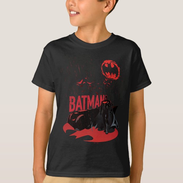 Camiseta Batman Crimson Rain (Anverso)