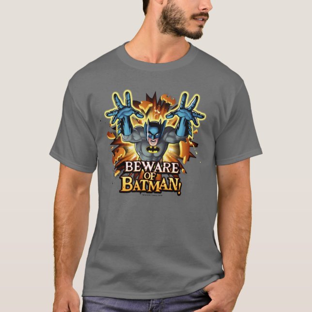 Camiseta Batman | Cuidado con Batman (Anverso)
