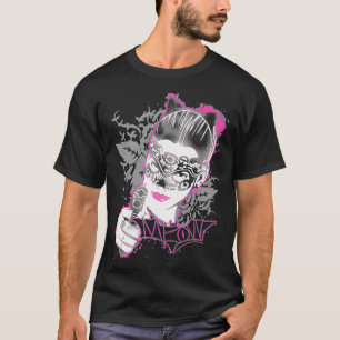 Camiseta Batman Dark Knight se pone de pie a una mujer que 
