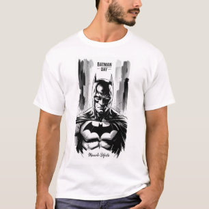 Camiseta Batman Day - Noir Ink Edition
