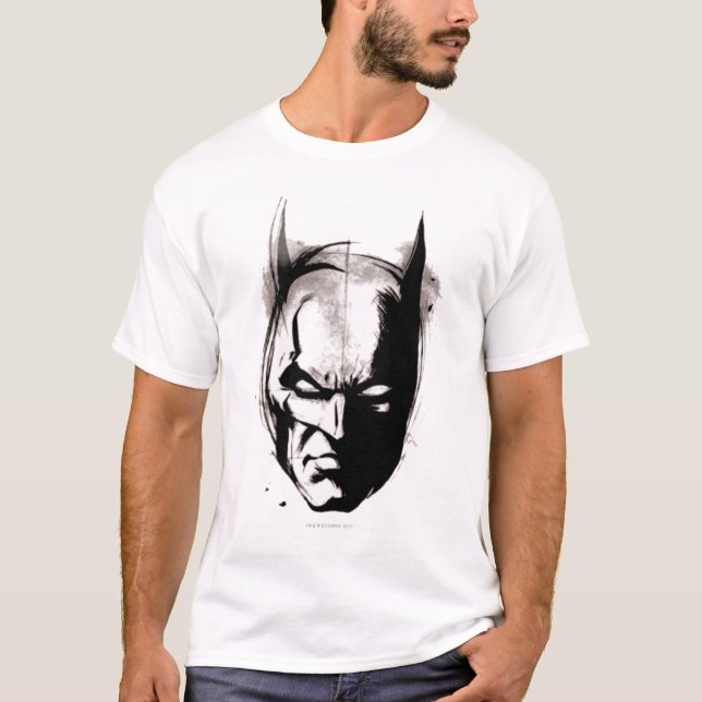Camiseta Batman Drawn Face (Anverso)