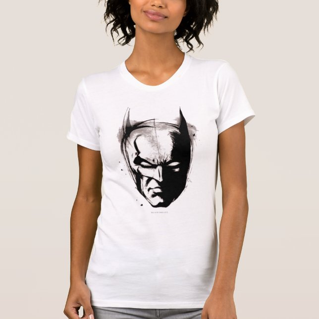 Camiseta Batman Drawn Face (Anverso)