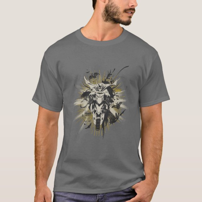 Camiseta Batman en bicicleta (Anverso)