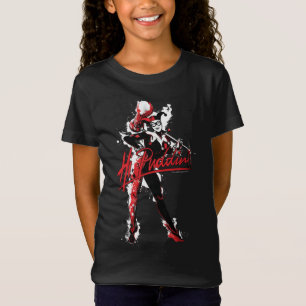 Camiseta Batman   Harley Quinn "Hi Puddin'" Arte de tinta