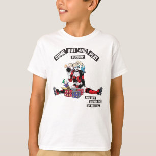 Camiseta Batman   Harley Quinn "Sal Y Toca Puddin"