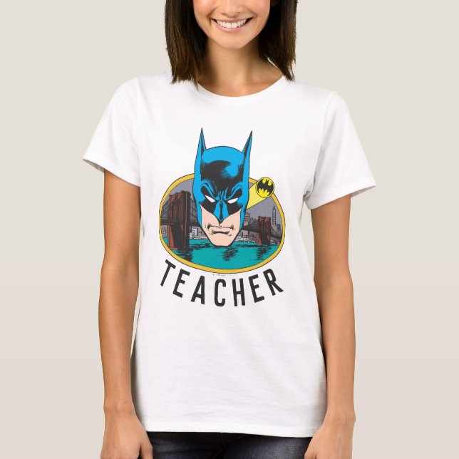 Camiseta Batman Head Teacher (Anverso)