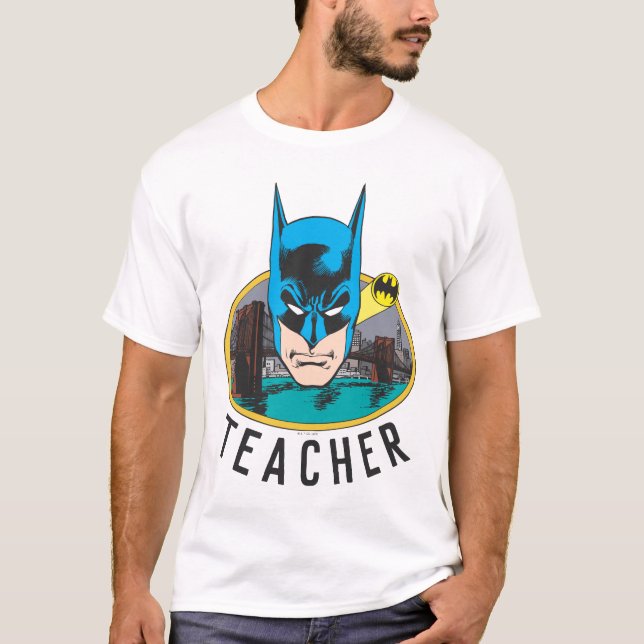 Camiseta Batman Head Teacher (Anverso)