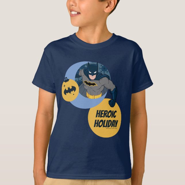 Camiseta Batman Holiday Bauble (Anverso)
