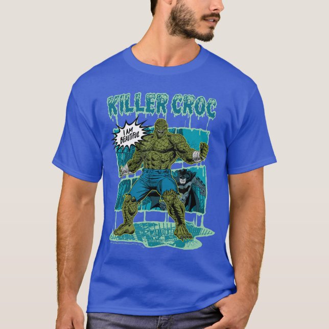 Camiseta Batman Killer Croc soy hermoso Comic chico (Anverso)