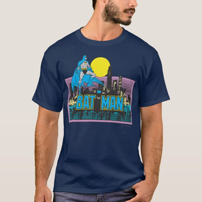Camiseta Batman & Letters (Anverso)
