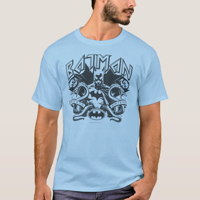 Camiseta Batman | Logotipo de serpientes (Anverso)