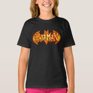 Camiseta Batman   Logotipo estacional Naranja