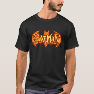 Camiseta Batman Logotipo estacional Naranja