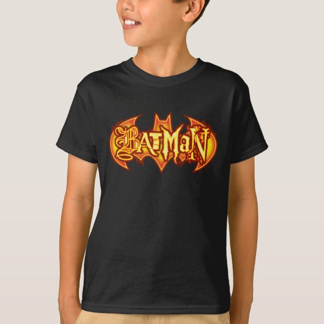 Camiseta Batman | Logotipo estacional Naranja (Anverso)
