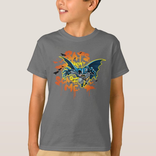 Camiseta Batman | Los murciélagos no me asustan (Anverso)