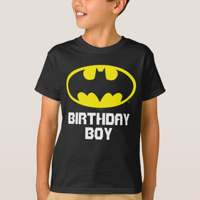 Camiseta Batman | Nacimiento - Nombre y edad (Anverso)