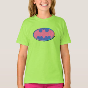 Camiseta Batman Pink Polka Dot Logo
