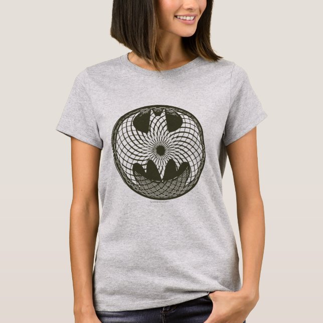 Camiseta Batman Symbol | Nouveau Circle Logo (Anverso)