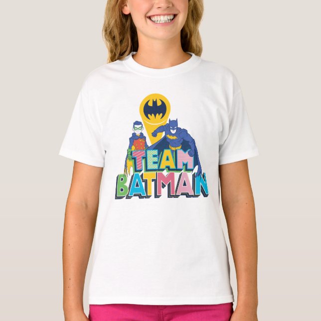 Camiseta Batman | Team Batman (Anverso)