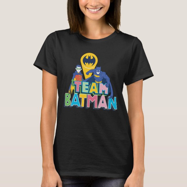 Camiseta Batman | Team Batman (Anverso)
