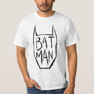 Camiseta Batman Type in Head