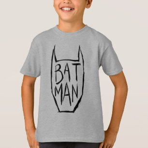 Camiseta Batman Type in Head