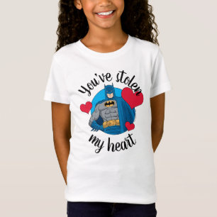 Camiseta Batman Valentine Me has robado el corazón
