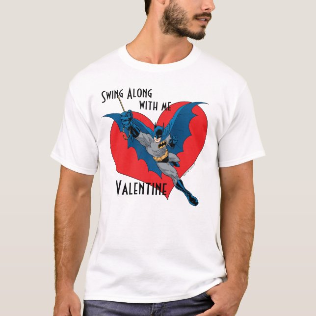 Camiseta Batman Valentine | Swing Junto A Mí (Anverso)