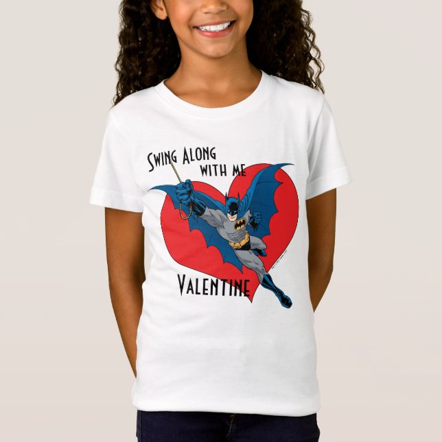 Camiseta Batman Valentine | Swing With Me (Anverso)