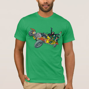 Camiseta Batman Villains En Jokermobile