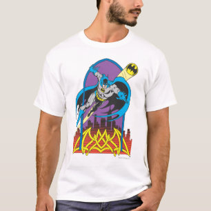 Camiseta Batman vuela a través de la noche