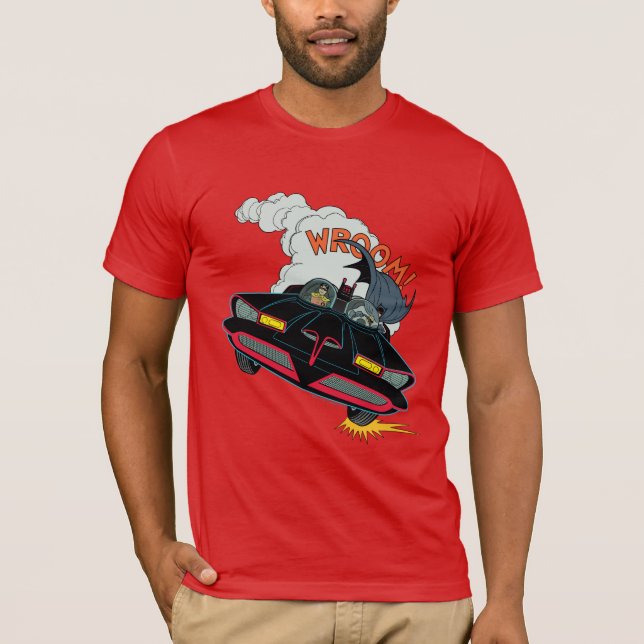 Camiseta ¡Batmobile Wroom! (Anverso)