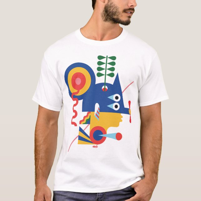 Camiseta Batmouse3 - Artista oficial de Awahab Merch (Anverso)